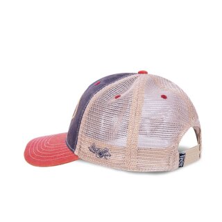 Von Dutch baseball cap Mac2 red/indigo