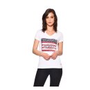 Von Dutch Ladies USA T-shirt white