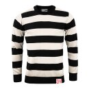 13-1/2 Outlaw sweater black/off schwarz weiß M