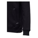 King Kerosin Red Baron zip hoodie black