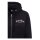 King Kerosin Red Baron zip hoodie black