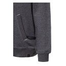 King Kerosin Pegasus zip hoodie steel grey