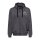 King Kerosin Pegasus zip hoodie steel grey