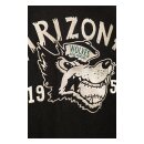 King Kerosin Arizona Wolves baseball jacket dark green/marzi