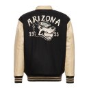 King Kerosin Arizona Wolves baseball jacket dark green/marzi