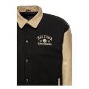 King Kerosin Arizona Wolves baseball jacket dark green/marzi