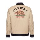 King Kerosin California workwear jacket sand/black