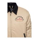 King Kerosin California workwear jacket sand/black