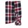 King Kerosin Garage Built checkered shirt antracite/white/re
