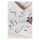 Queen Kerosin Queen Of The Road zip hoodie beige