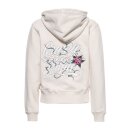 Queen Kerosin Queen Of The Road zip hoodie beige