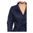 Queen Kerosin Western overall dark blue/rinsed wash