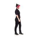 Queen Kerosin Western overall black/rinsed wash