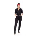Queen Kerosin Western overall black/rinsed wash