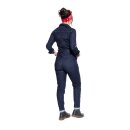 Queen Kerosin Speedway workwear overall dark blue/rinsed was