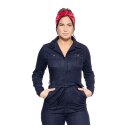 Queen Kerosin Speedway workwear overall dark blue/rinsed was
