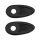 Kodlin, fender strut turn signal hole covers. Black
