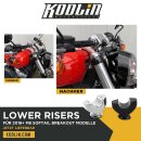 Kodlin lower Riser Set schwarz für Harley Softail M8 Breakout