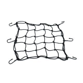 Kuryakyn, cargo net. 12" (30.5cm) x 12" (30.5cm). Black