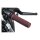 Kuryakyn, Braaap! grip set 1". Red
