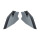 Kuryakyn, adjustable upper air deflectors. Dark smoke