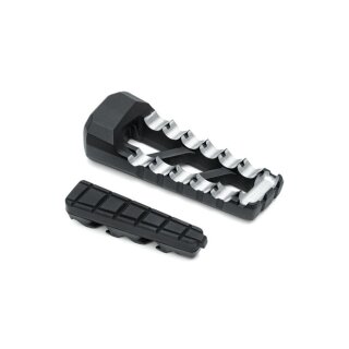Kuryakyn, Riot-X footpegs. Satin black