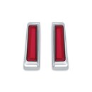 Kuryakyn, Tracer LED inserts for saddlebag supports. Chrome