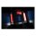 Kuryakyn, Tracer LED inserts for saddlebag supports. Chrome