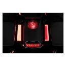 Kuryakyn, Tracer LED inserts for saddlebag supports. Black