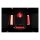 Kuryakyn, Tracer LED inserts for saddlebag supports. Black