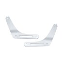 Kuryakyn, mount brackets for Multi-Purpose backrest. Chrome