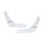 Kuryakyn, mount brackets for Multi-Purpose backrest. Chrome