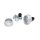 Kuryakyn, Lodestar front axle sliders. Silver