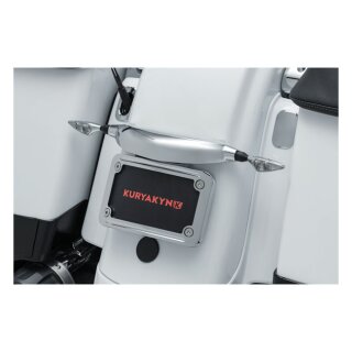 Kuryakyn, custom rear turn signal mount. Chrome