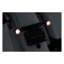 Kuryakyn, custom rear turn signal mount. Satin black