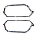 Longride saddlebag holder, chrome