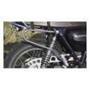 Motone, Triumph saddlebag support. Polished stainless