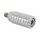Motone, shifter end peg ribbed. Clear