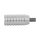 Motone, shifter end peg ribbed. Clear