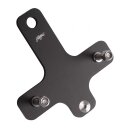 Motone, regulator relocation bracket. Black