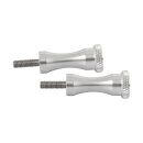 Motone, medium quick release seat bolts. 45mm, polished