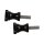 Motone short quick release seat bolts. 28mm, black