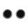 Motone, quick release Thruxton seat cowl bolts. Black