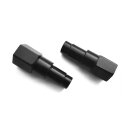 Motone mirror adapters. Black