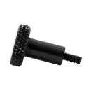 Motone choke knob, knurled. Black