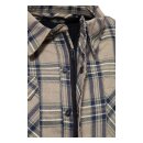 King Kerosin Original 1969 checkered shirt dark blue/crème