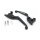 Handlebar lever kit, wide blade, Black