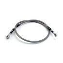 Goodridge brake line upper front, stainless clear coated