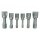 Lang Tools 6-pc UNC thread restorer tap set