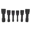 Lang Tools 6-pc UNF thread restorer tap set